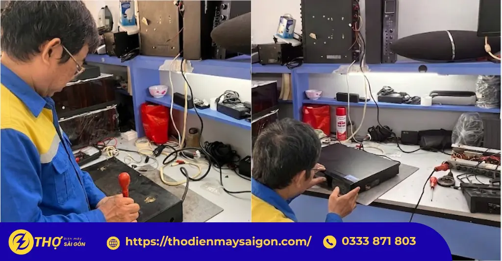 Quy trình dàn âm thanh