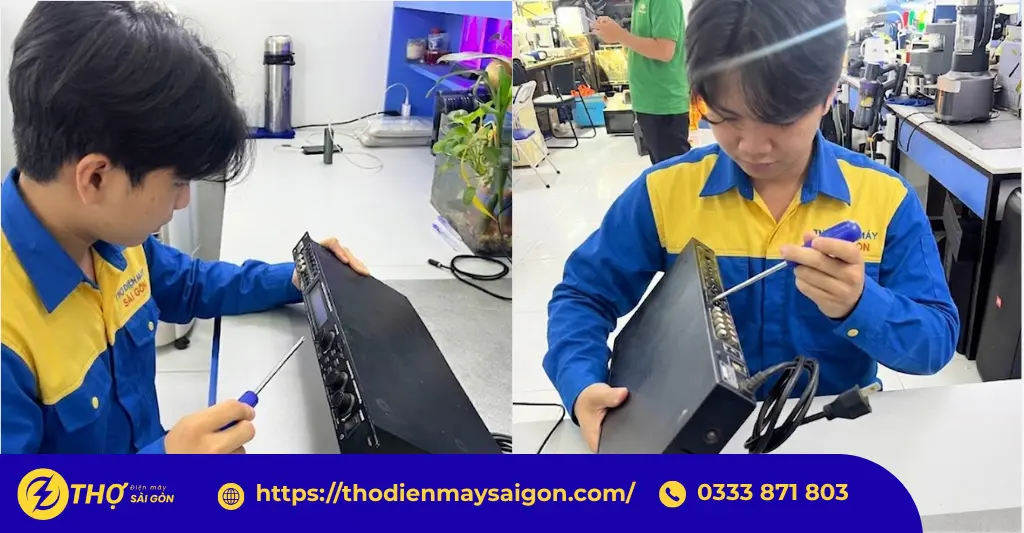 Quy trình sửa vang số