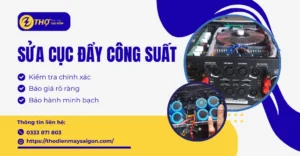 Sửa cục đẩy công suất