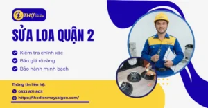 Sửa loa quận 2