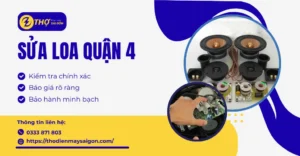 Sửa loa quận 4