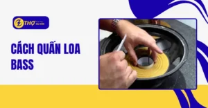 Cách quấn loa bass
