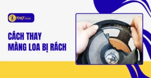 Cách thay màng loa bị rách