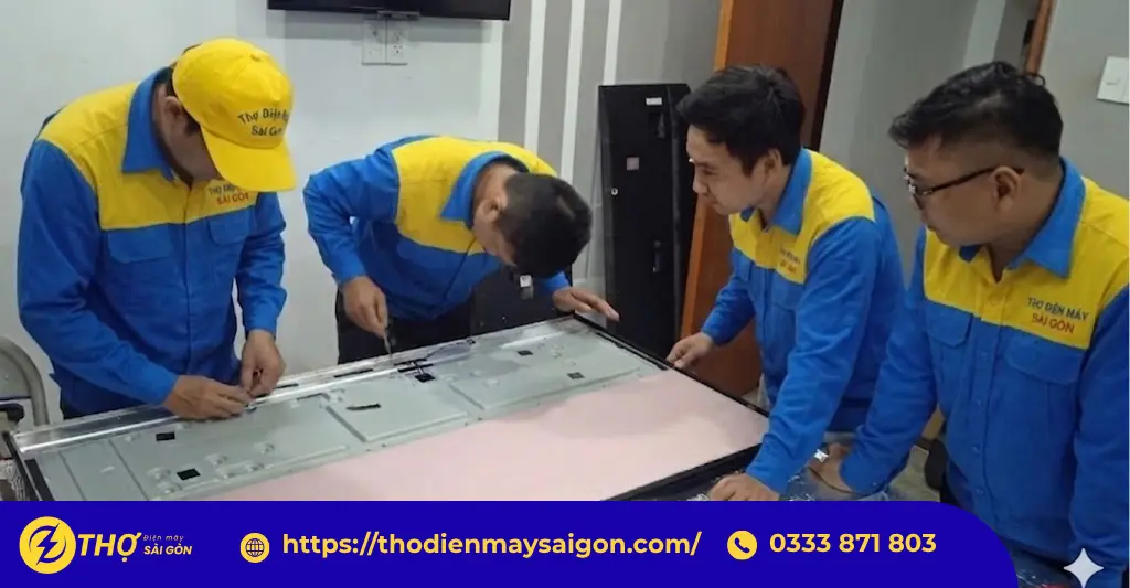 Dịch vụ sửa tivi tại Thợ Điện Máy Sài Gòn