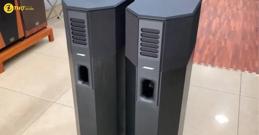 Hướng dẫn cách bố trí loa có lỗ thông hơi phía sau chi tiết