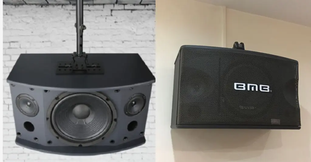 Hướng dẫn cách treo loa BMB lên tường đúng chuẩn