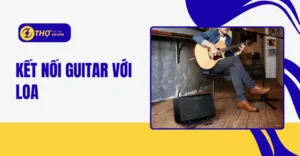 Kết nối guitar với loa