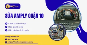 Sửa amply Quận 10