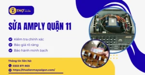 Sửa amply Quận 11