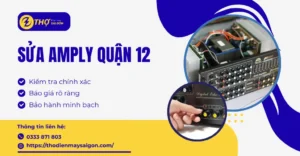 Sửa amply Quận 12