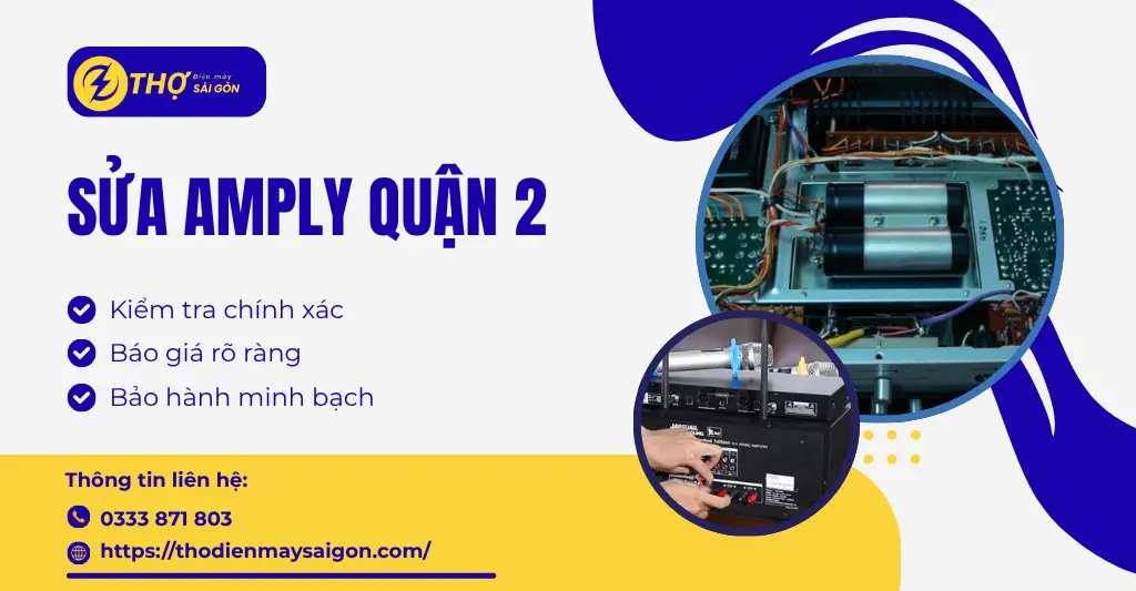 Sửa amply Quận 2