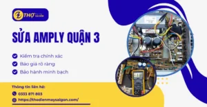 Sửa amply Quận 3