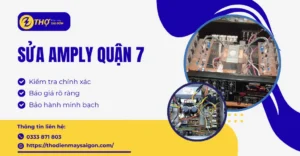 Sửa amply Quận 7