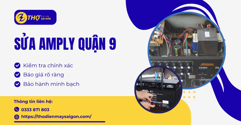 Sửa amply Quận 9