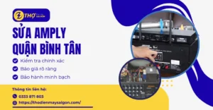 Sửa amply Quận Bình Tân