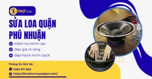 Sửa loa Quận Phú Nhuận