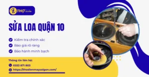 Sửa loa quận 10