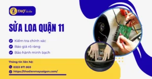 Sửa loa quận 11