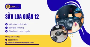 Sửa loa quận 12