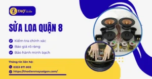 Sửa loa quận 8