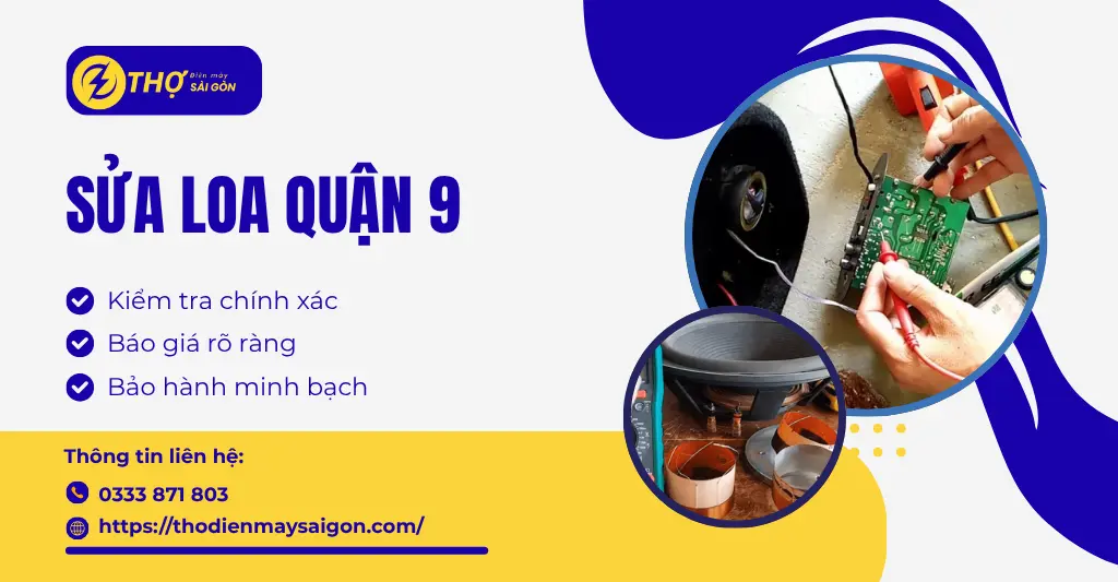 Sửa loa quận 9