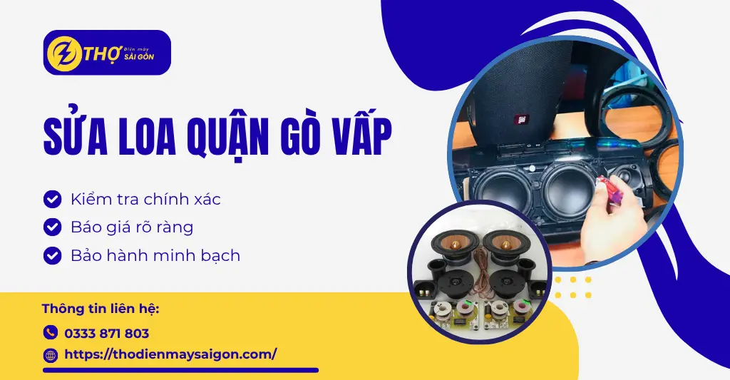Sửa loa quận Gò Vấp