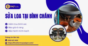 Sửa loa tại Bình Chánh