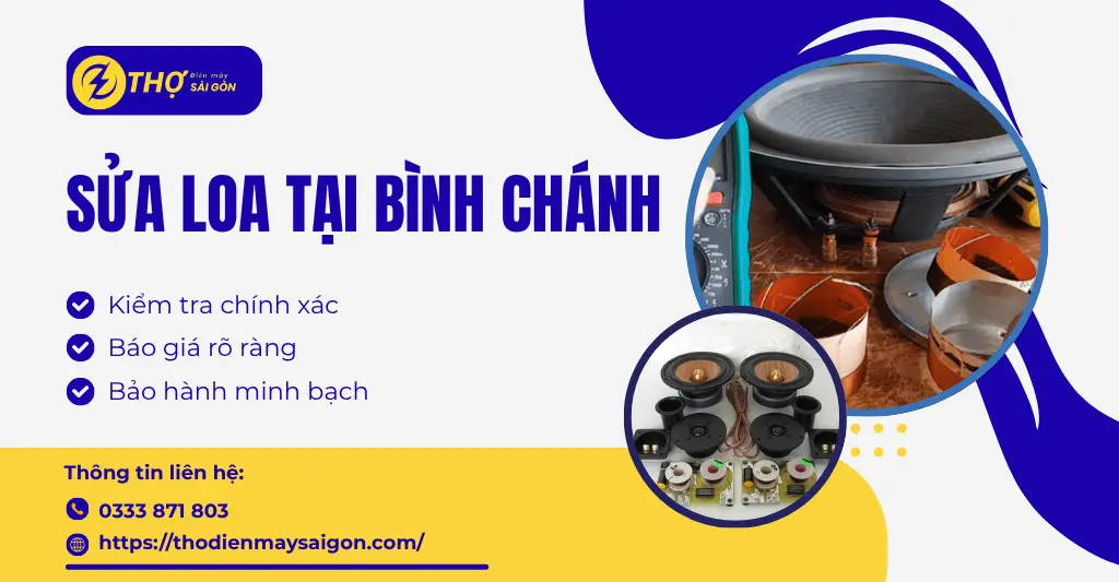 Sửa loa tại Bình Chánh