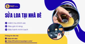 Sửa loa tại Nhà Bè