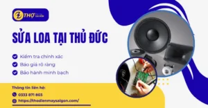 Sửa loa tại Thủ Đức