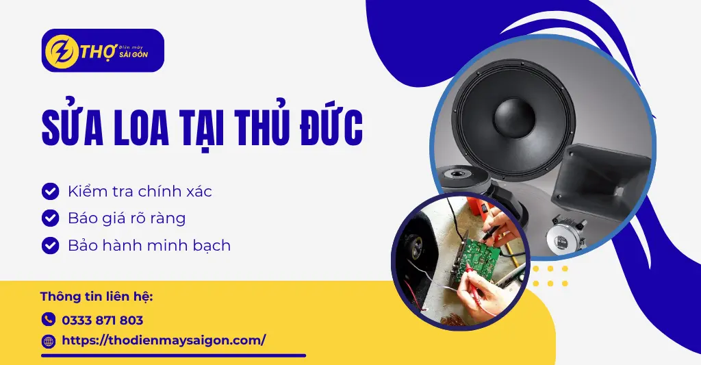 Sửa loa tại Thủ Đức