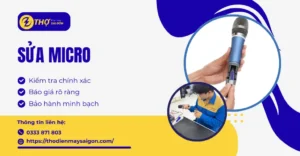 Sửa micro