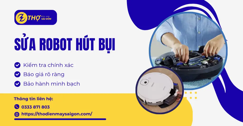 Sửa robot hút bụi