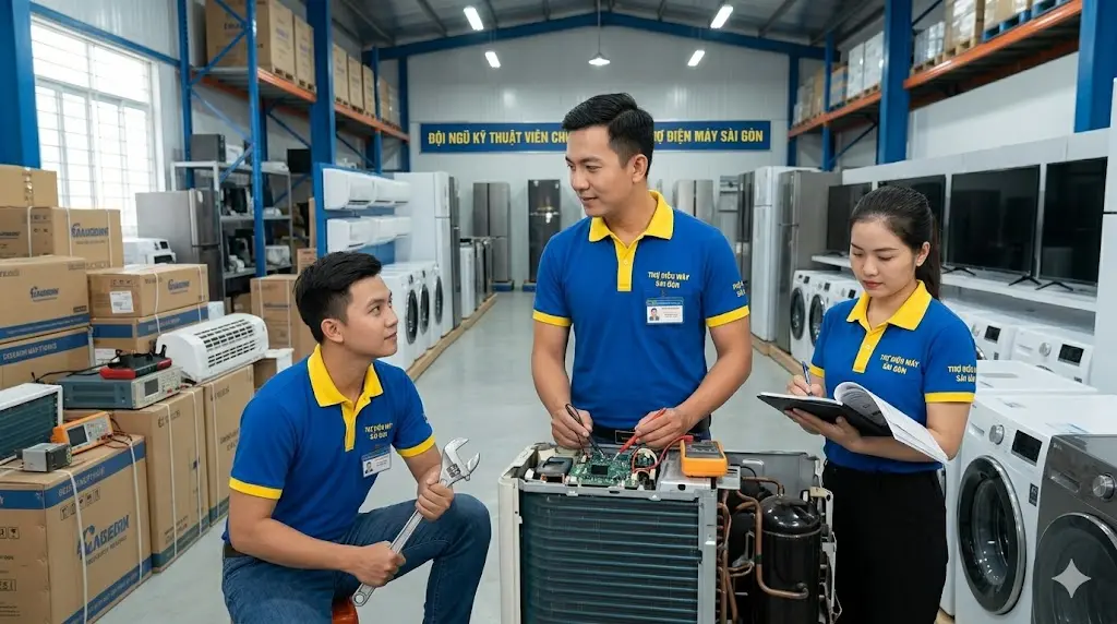 Thợ Điện Máy Sài Gòn