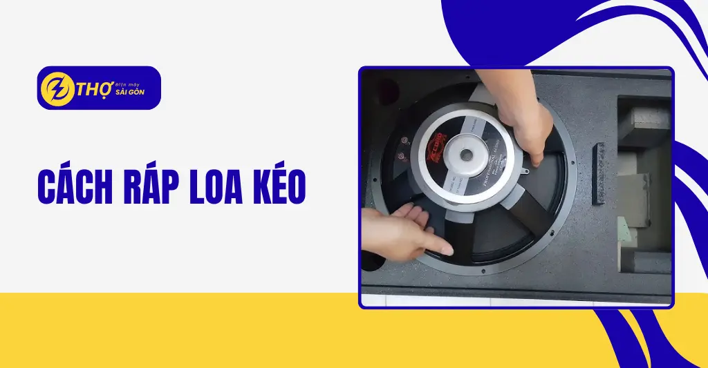 Cách ráp loa kéo