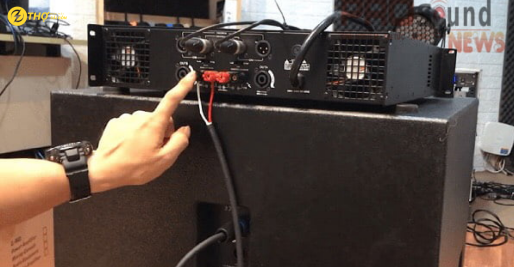 Hướng dẫn đấu loa Sub hơi vào amply chi tiết