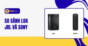 So sánh loa JBL và Sony chi tiết