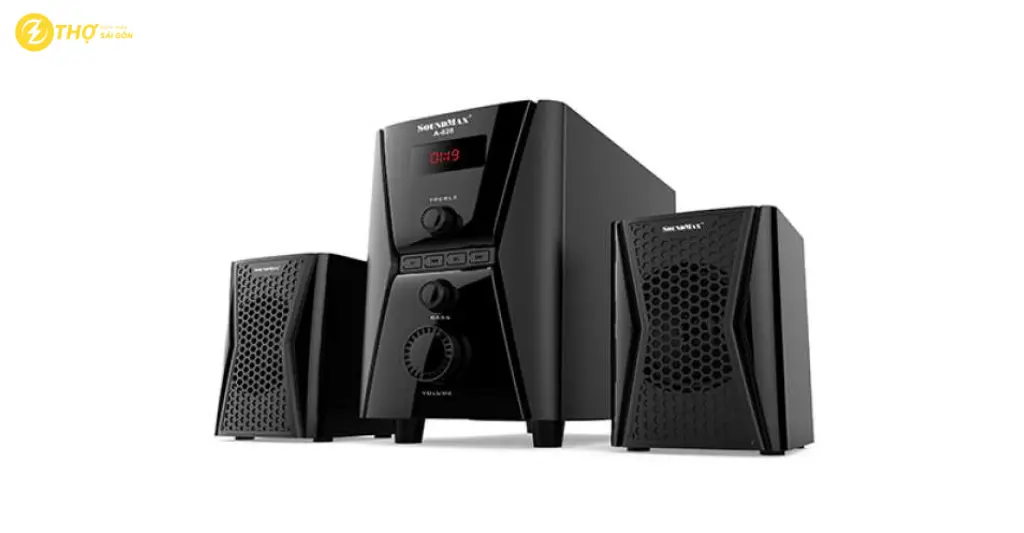 Soundmax A828 – Loa vi tính 2.1 bass mạnh cho giải trí