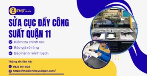 Sửa cục đẩy công suất Quận 11
