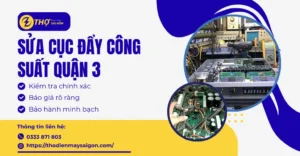 Sửa cục đẩy công suất Quận 3