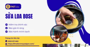 Sửa loa Bose