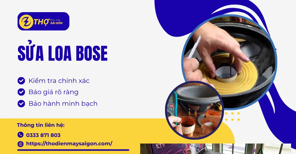 Sửa loa Bose