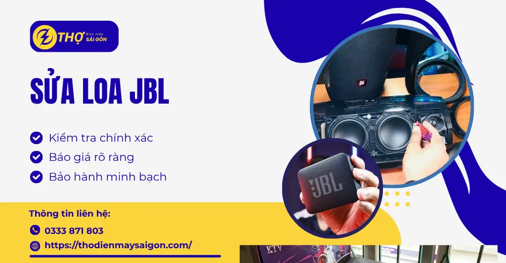 Sửa loa JBL