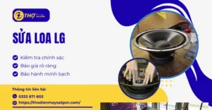 Sửa loa LG