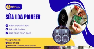 Sửa loa Pioneer
