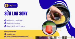 Sửa loa Sony