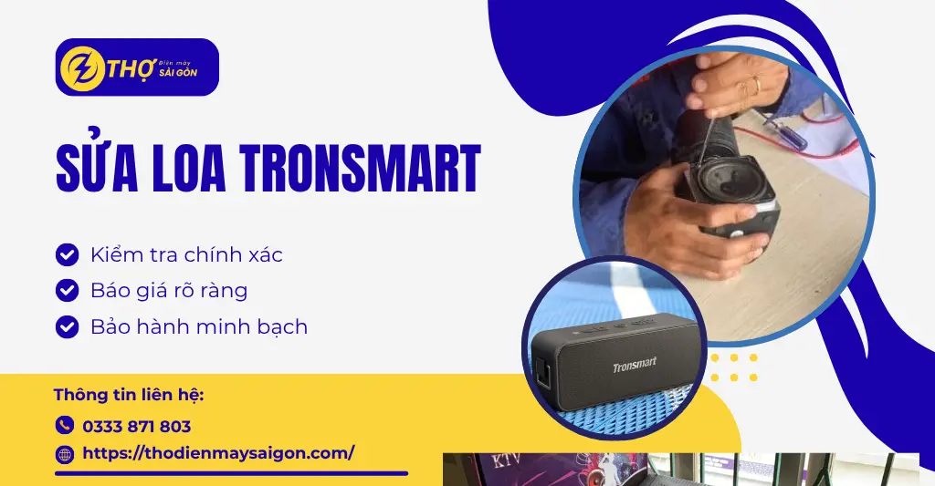 Sửa loa Tronsmart