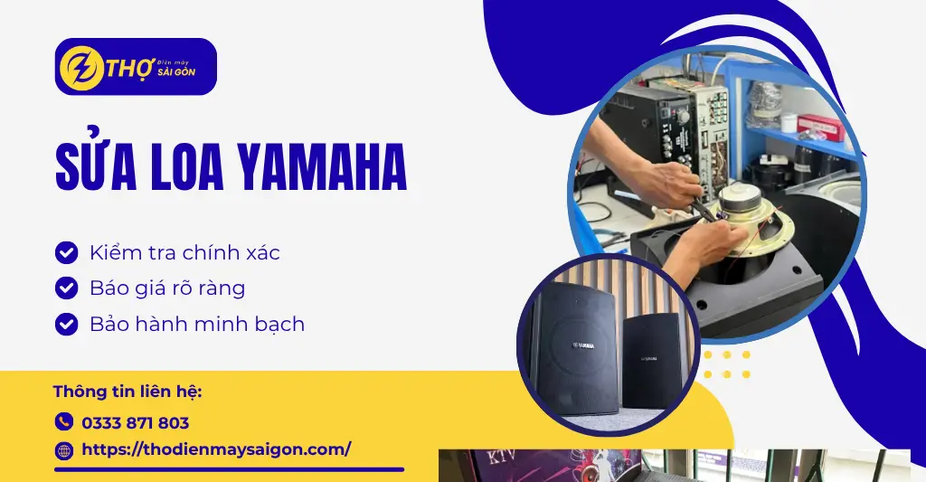Sửa loa Yamaha