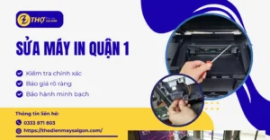 Sửa máy in Quận 1