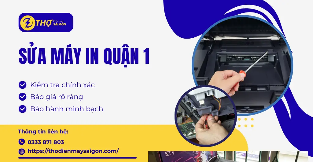 Sửa máy in Quận 1